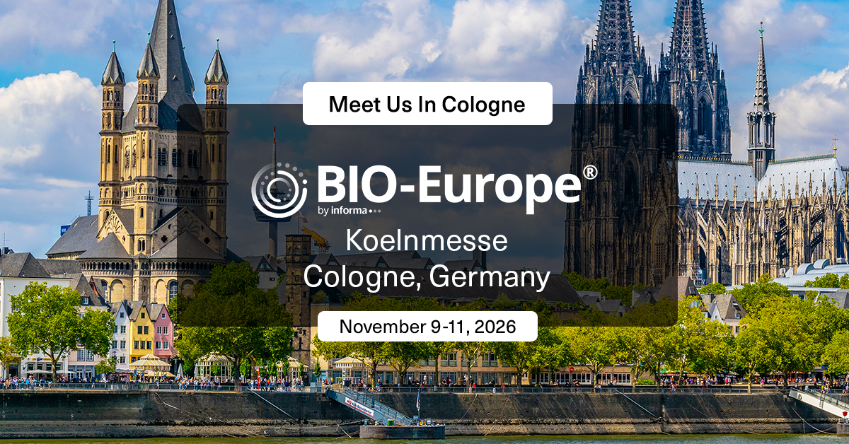 BIO-Europe 2026 - Cologne, Germany