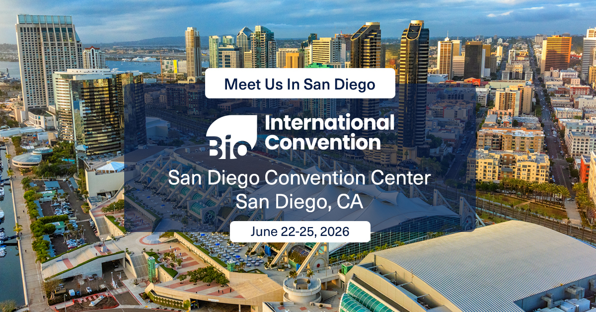 image of the downtown san diego convention center where the Bio international convention will be held in 2026