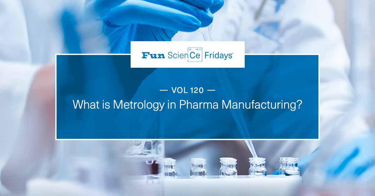 Volume 120 - What is Metrology in Pharma Manufacturing?