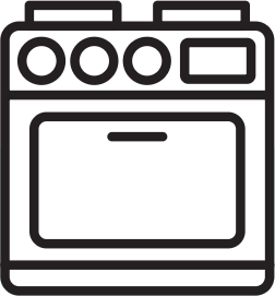 Empty Oven Icon